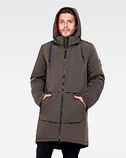 Зимова чоловіча куртка Vavalon KZ-P910 Khaki, фото 3