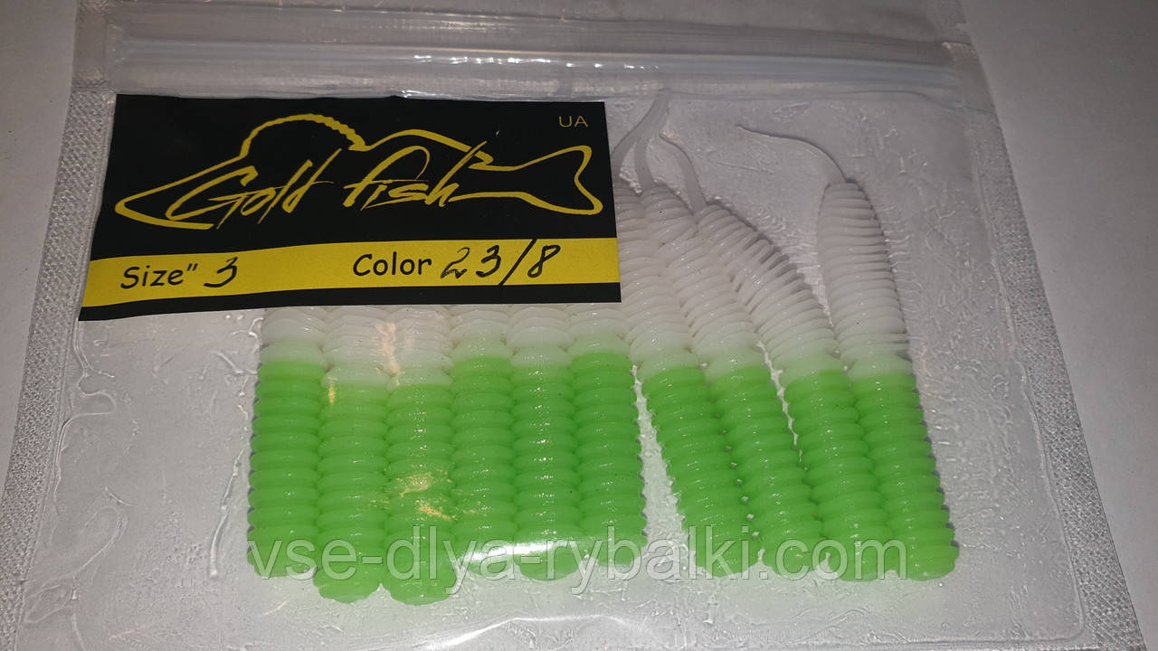 Силікон Vagabond 3" сьедобный "Gold fish" color 23/8