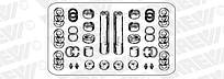 81442056013 Ремкомплект шкворня (на вісь) 50х223 MAN F2000, F90, M2000, M90 ERREVI (Італія)