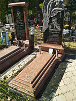 Памятник гранитный (Скорбящий ангел) (Образец 713) 2