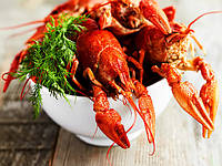 Раки варені 0,5 кг/уп, швидкого приготування, шокова заморозка, 15-17шт/упак