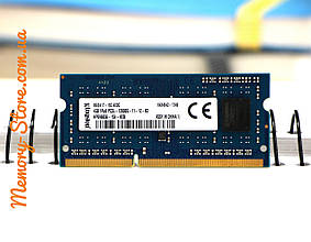 Оперативна пам'ять для ноутбука Kingston DDR3 4GB PC3L-12800S 1.35 V SODIMM (б/у)
