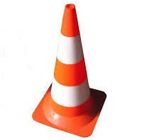 Конус дорожный 520 мм СВ лента