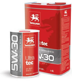 Масло моторне Wolver Ultratec C3 SAE 5W-30 API SN/CF (Каністра 60л)