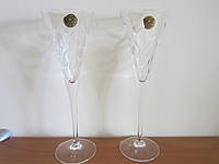 Набор свадебных хрустальных бокалов для шампанского Laurus