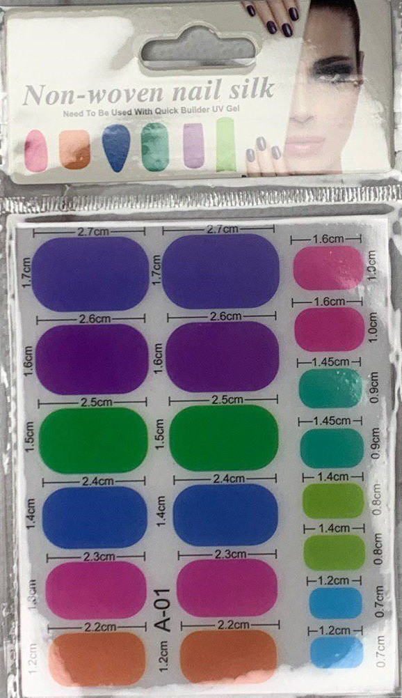 Волокно для нарощування нігтів різних форм A-01