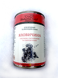 Консерва Hubertus Gold (Хуберт Голд для цуценят з яловичиною, пастернаком, яблуком) 400г.