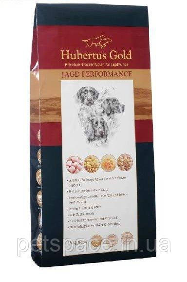 Сухий корм Hubertus Gold Jagd Perfomens (Хубертус Голд Ягд Перфоменс) 15кг.
