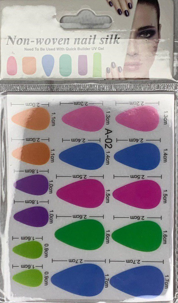 Волокно для нарощування нігтів різних форм A-02