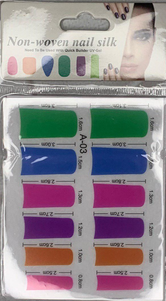 Волокно для нарощування нігтів різних форм A-03