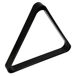 Трикутник для снукера УСИленський пластик чорний ø52.4 мм