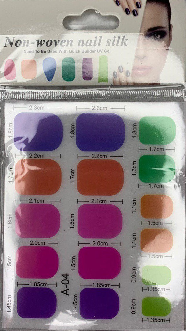 Волокно для нарощування нігтів різних форм A-04