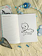 Бебібук Мамині секрети блокнот мами дитини до 1 року Блакитний подарунок на народження дитини, фото 4