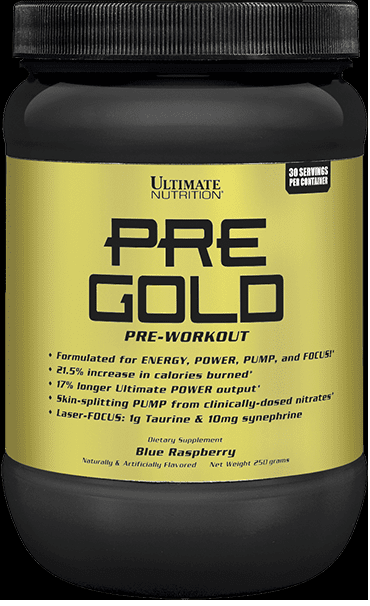Передтренувальний комплекс Ultimate Nutrition Pre Gold 30 порцій, фото 1