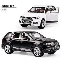 Машинка металлическая Audi Q7 свет, звук, 1:24