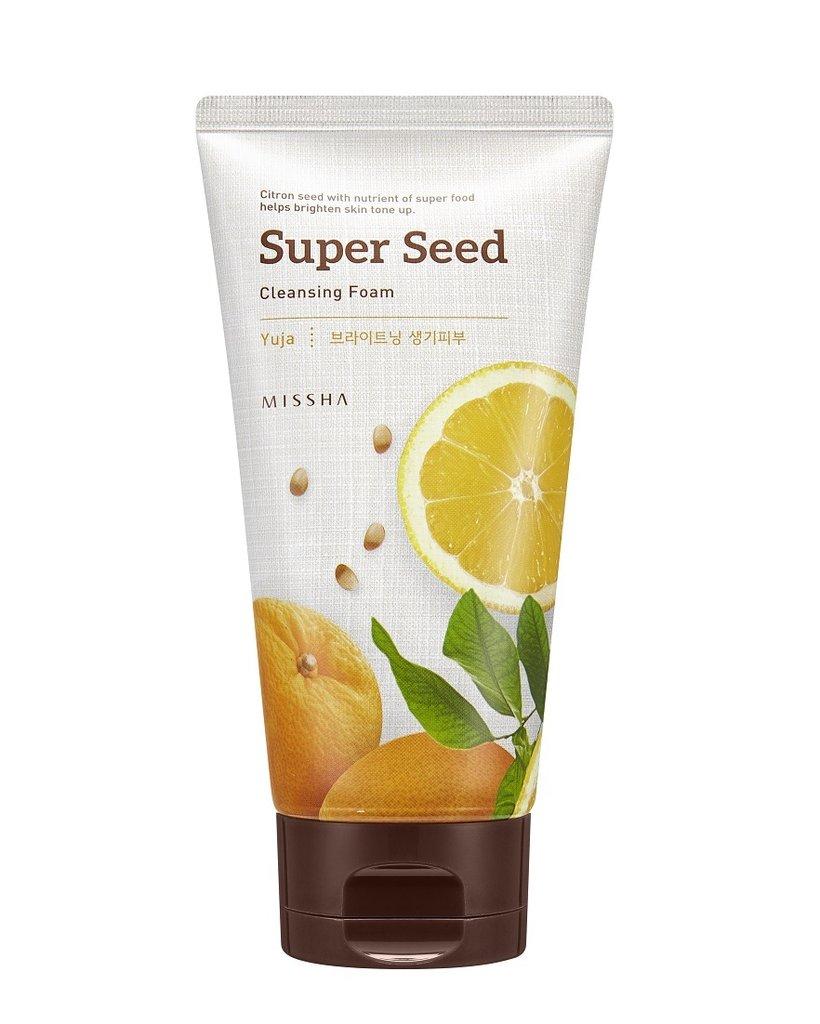 Очисна пінка для вмивання Missha Super Seed Yuja Cleansing Foam 150 мл