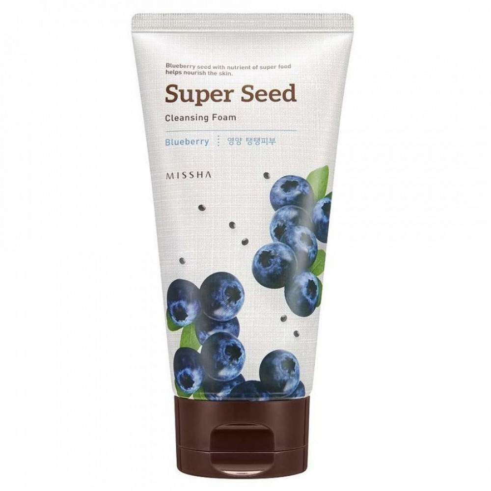 Очисна пінка для вмивання Missha Super Seed Blueberry Cleansing Foam 150 мл