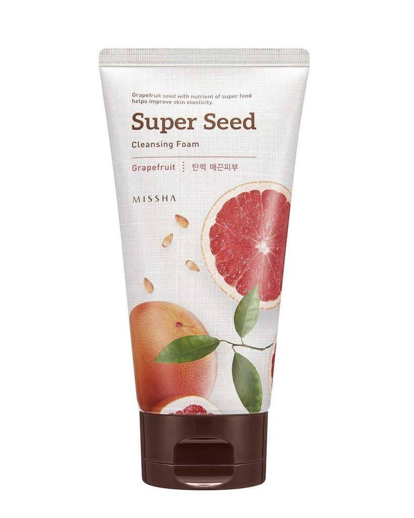 Очищаюча пінка для вмивання Missha Super Seed Grapefruit Cleansing Foam 150 мл