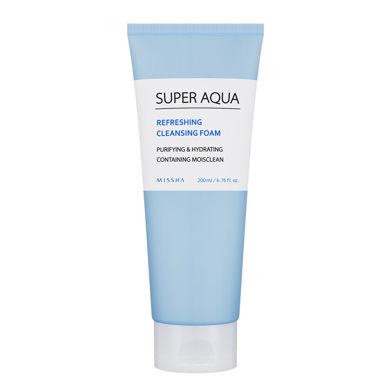 Очисна пінка для вмивання Missha Super Aqua Refreshing Cleansing Foam 200 мл