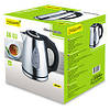 Електричний чайник Maestro MR-029, 1.0 л, 1600 Вт, нержавіюча сталь, авто вимкнення, захист від перегріву, фото 5