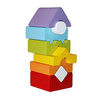 Деревянная игрушка Пирамидка LD-12