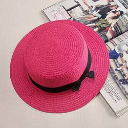 Доросла солом'яний капелюшок рожевий