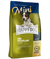 Сухий корм Happy Dog Mini Neuseeland (Хеппі Дог Нова Зеландія дрібних порід ягня і рис) 1кг.