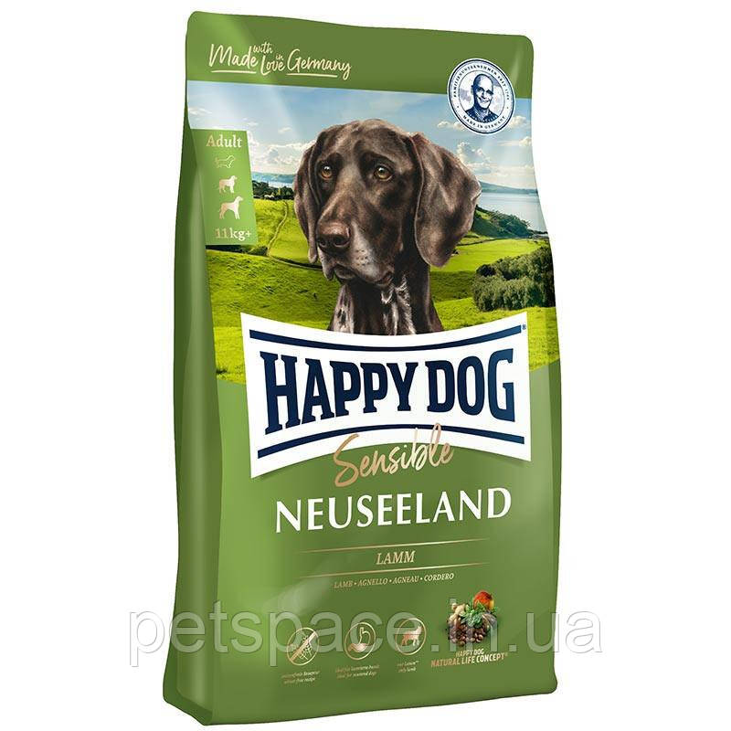 Сухий корм Happy Dog Neuseeland (Хеппі Дог середніх і великих порід ягня і рис) 12,5кг.