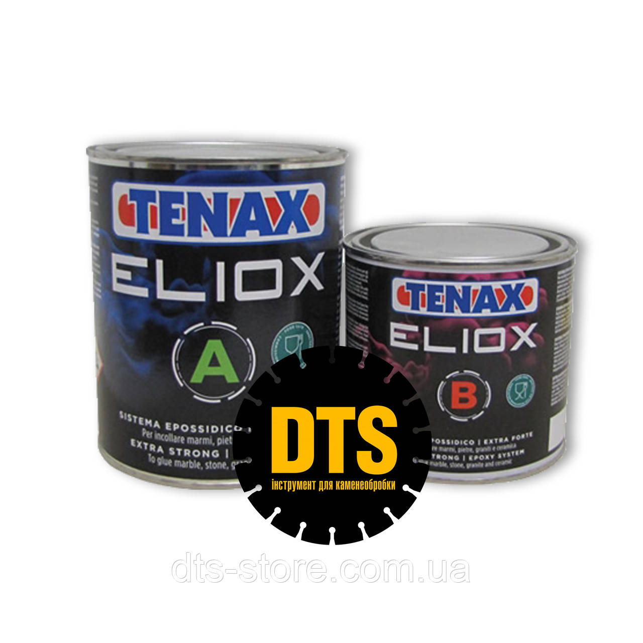 Eliox клей епоксидний TENAX (A+B) (1,5+0,75 л) 2,25 кг