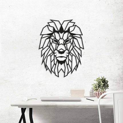 Картина з дерева Decart Lion 40х51 см L1001, фото 1