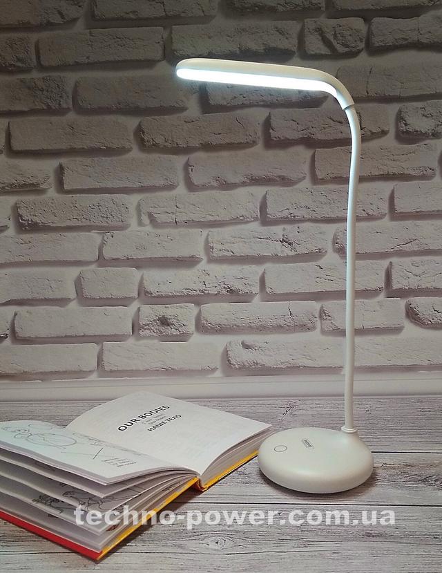 Настільна лампа Remax RT-E190 Dawn LED Lamp c акумулятором Настільна лампа Remax RT-E190 Dawn LED Lamp c акумулятором