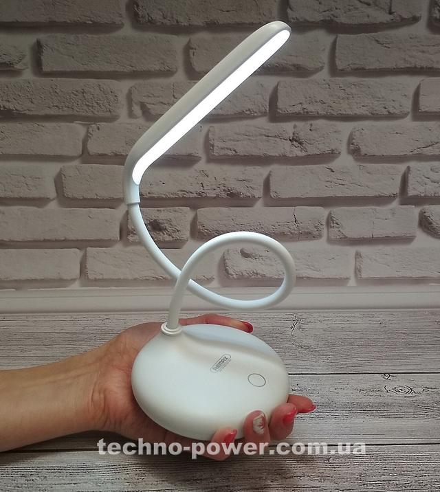 Настільна лампа Remax RT-E190 Dawn LED Lamp c акумулятором Настільна лампа Remax RT-E190 Dawn LED Lamp c акумулятором