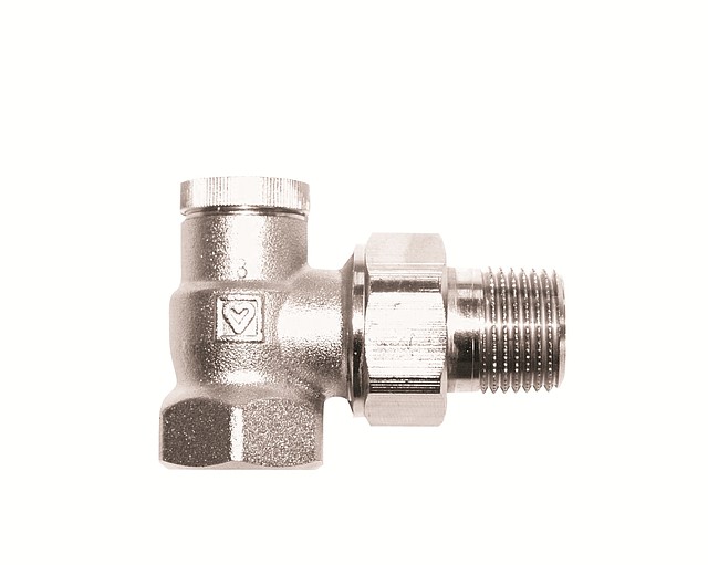 Радіаторний Клапан запірний 1/2", кутовий, RL-1 HERZ