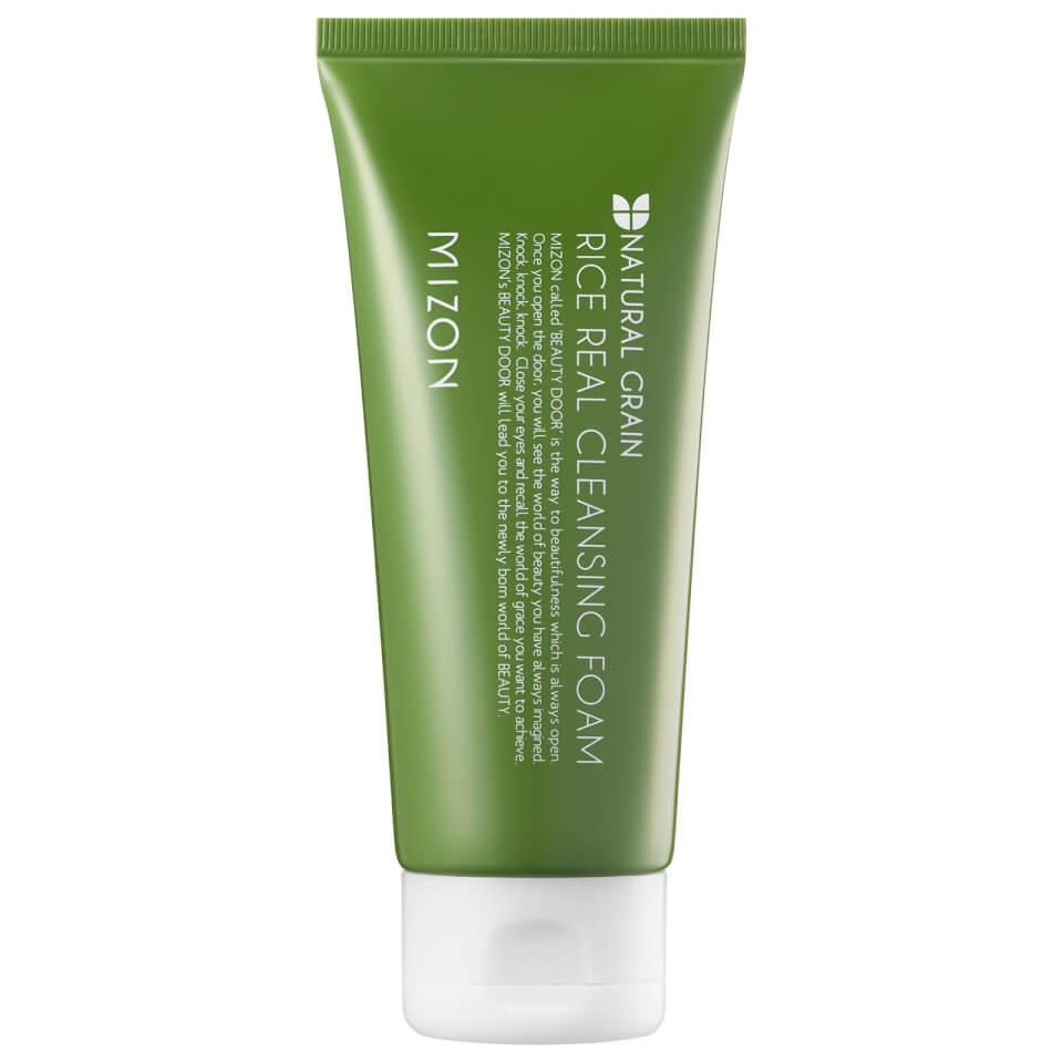 Пінка для вмивання MIZON Rice real cleansing foam 150 мл