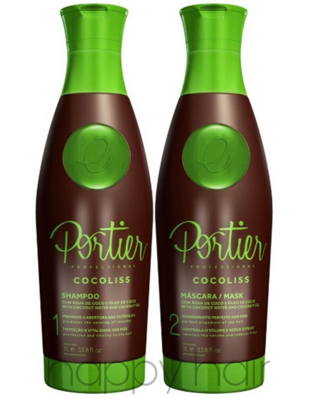 Portier Cocolis Набір для кератинового випрямлення 2х1000 р