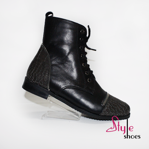 Черевики жіночі демісезонні з оригінальним оздобленням «Style Shoes»