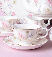 Чайний сервіз фарфоровий на 6 персон Лаура 943-071