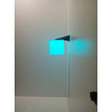 Настінний світильник Куб 20х20 см з RGB-підсвіткою, фото 3