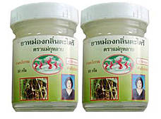 Білий теплий бальзам з лемонграс (лимонником) Кулаб