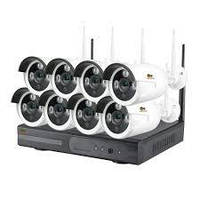 Outdoor Wireless Kit 2MP 8xIP v1.1