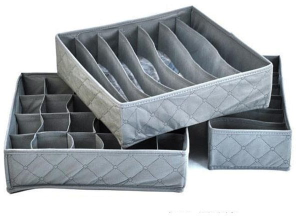 Органайзери для білизни c бамбуковими волокнами (набір з 3 штук)