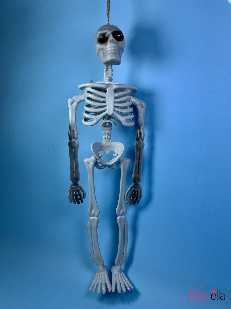 Підвісний декоративний скелет прикрашання для свята Гелловін 10*33 см
