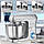 Кухонний комбайн - тістоміс Profi Cook PC-KM 1188 6л, фото 8