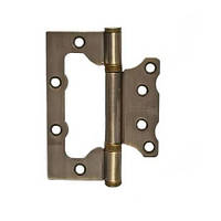 Петля накладна APECS 100*75*2,5-B2-V2-Steel-AB (комплект 2 шт.)
