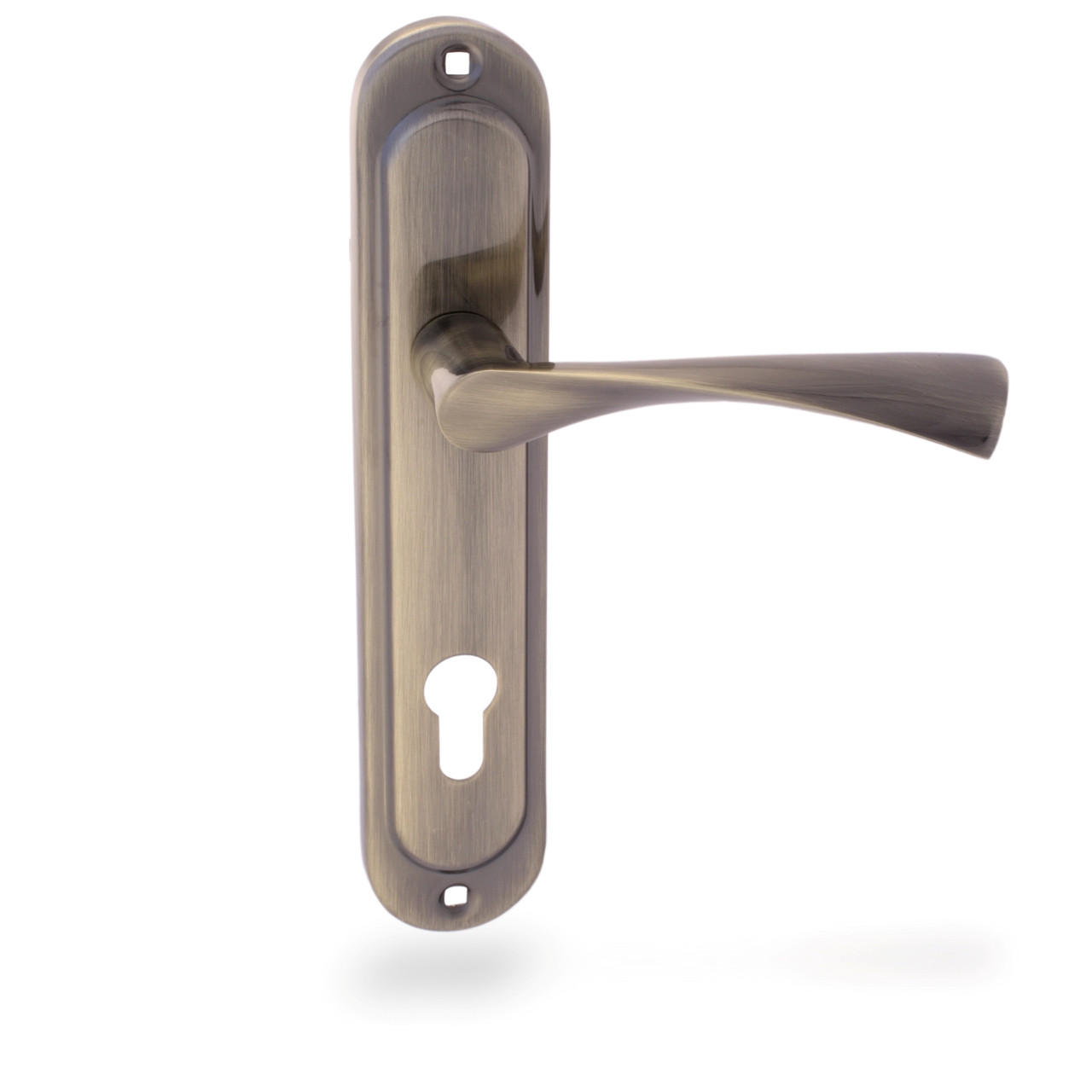 Ручки дверні на планці Avers HP-85.1823-AB бронза (UA), фото 1