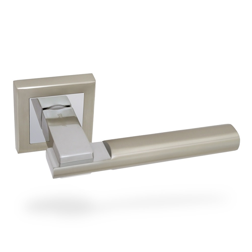 Ручки дверні роздільні APECS H-18038-A-NIS/CR Windrose "Brisa", фото 1