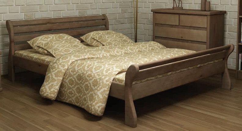 Дерев'яне ліжко Верона сосна 160х200