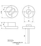 Фіксатор APECS WC-0206-INOX, фото 2