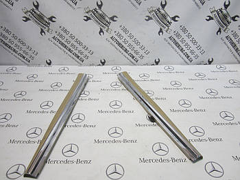 Накладка на передній поріг MERCEDES-BENZ w219 cls-class (A2196800535/ A2196800635)