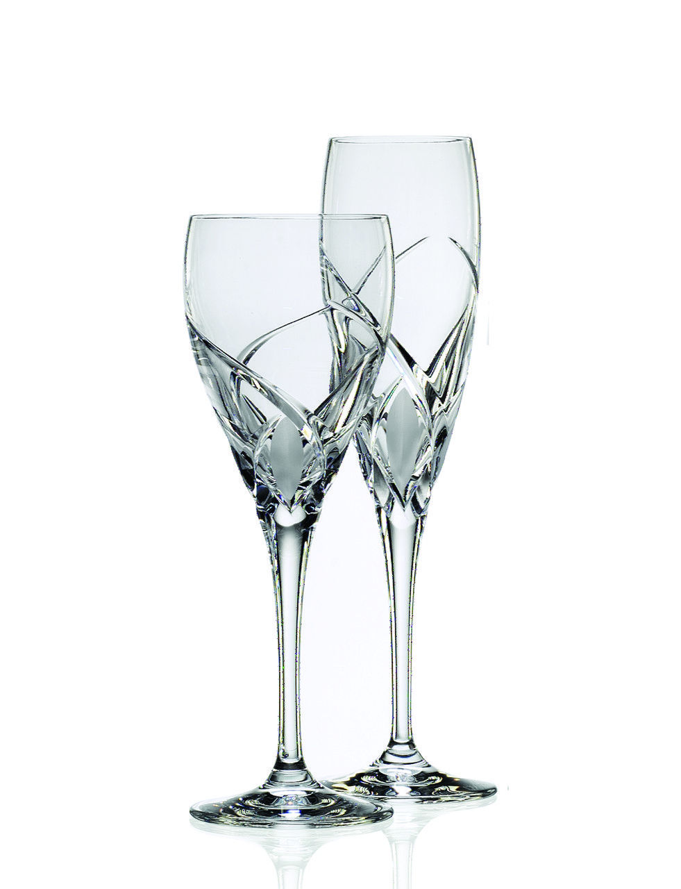 Набор свадебных хрустальных бокалов для шампанского Grosseto - фото 4 - id-p1048292007